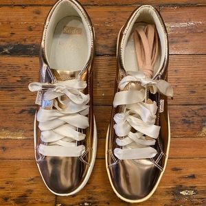 Kate Spade x Keds Metallic Sneakers | Size 8.5